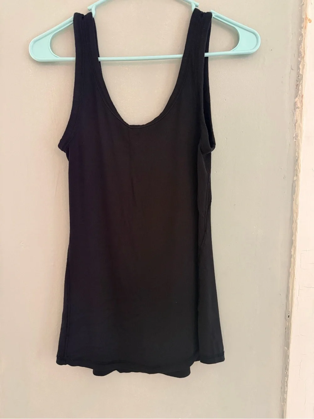 Lululemon Ribbed Micro-Modal Tank Top in Black Size M